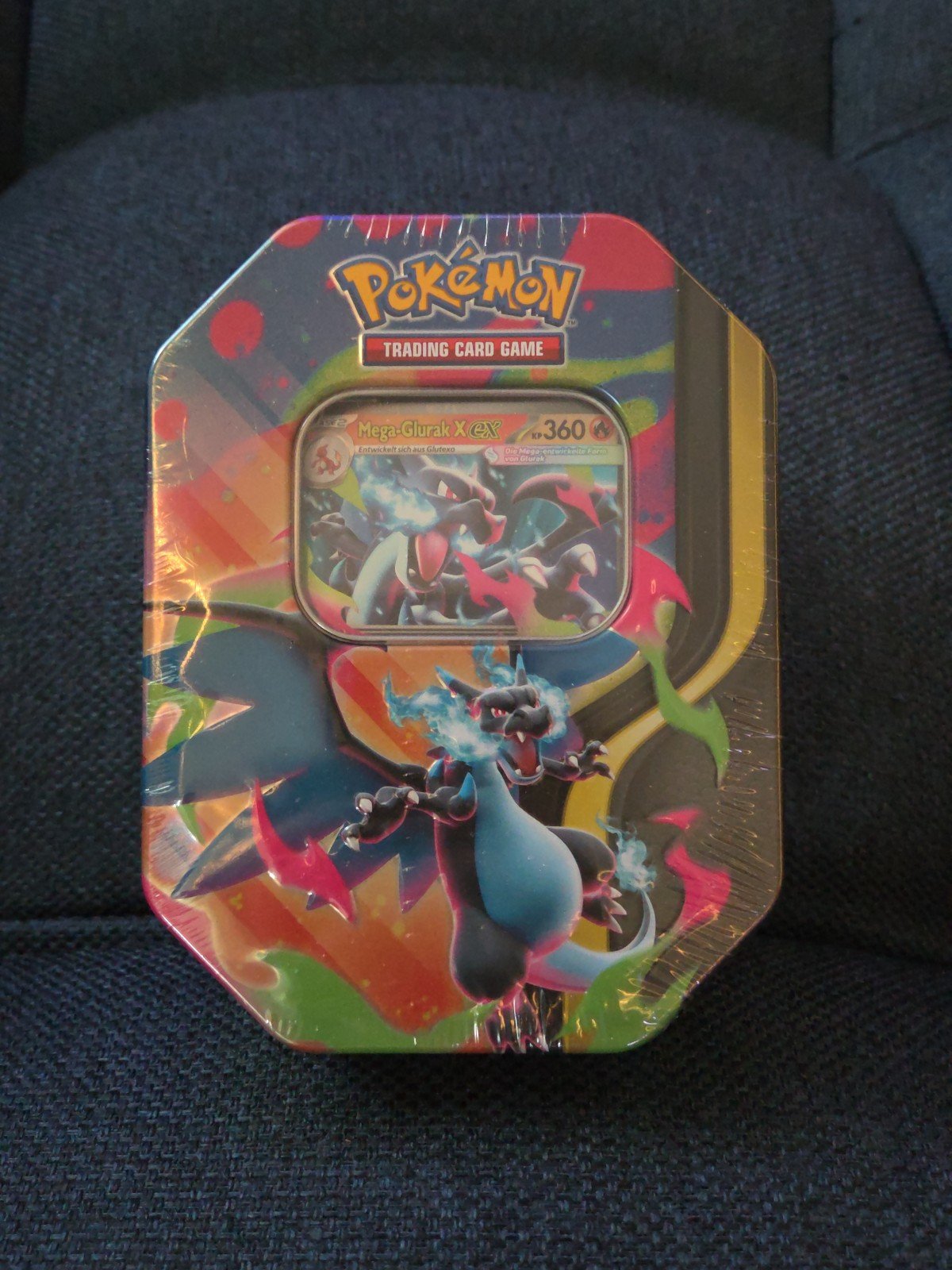 Mega Charizard X ex Tin