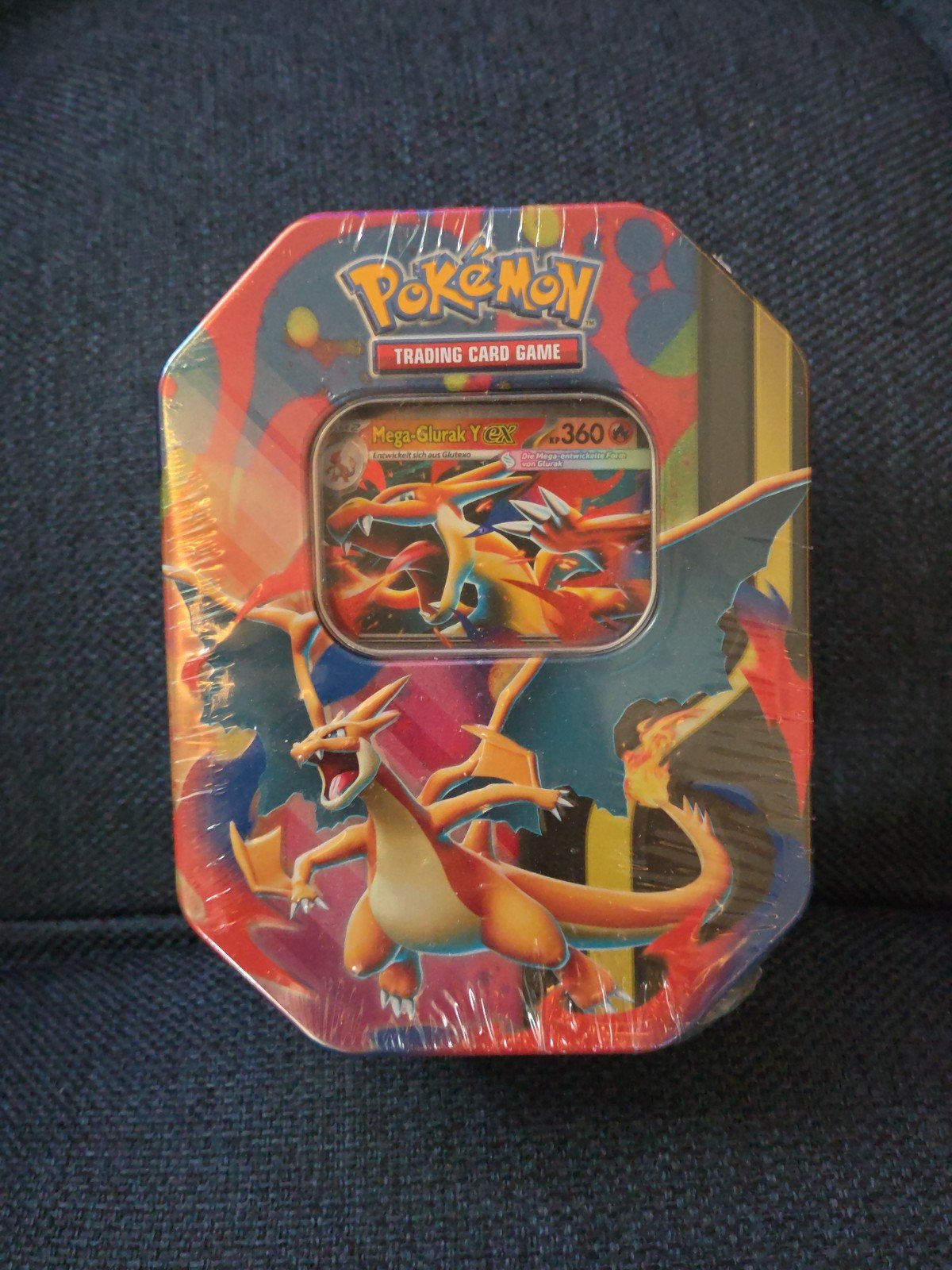 Mega Charizard Y ex Tin