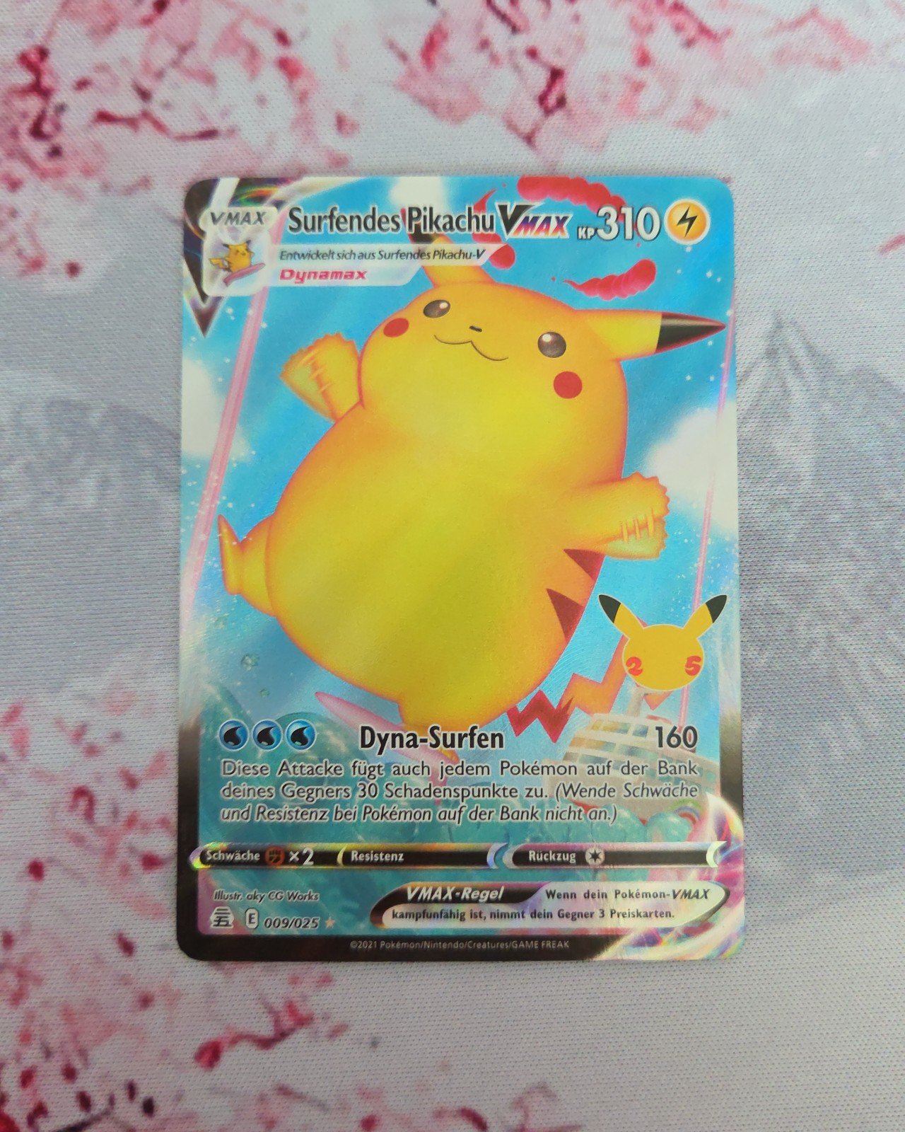 Surfing Pikachu VMAX